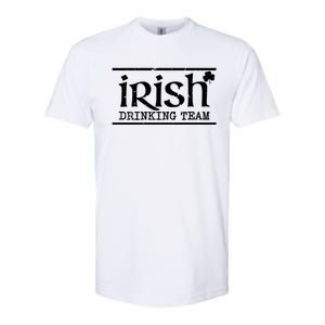 Irish Ing Team St Patrick's Day Party Logo Cool Gift Softstyle CVC T-Shirt