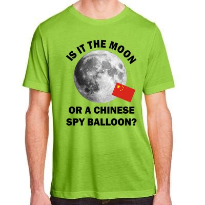 Is It The Moon Or A Chinese Spy Balloon Adult ChromaSoft Performance T-Shirt