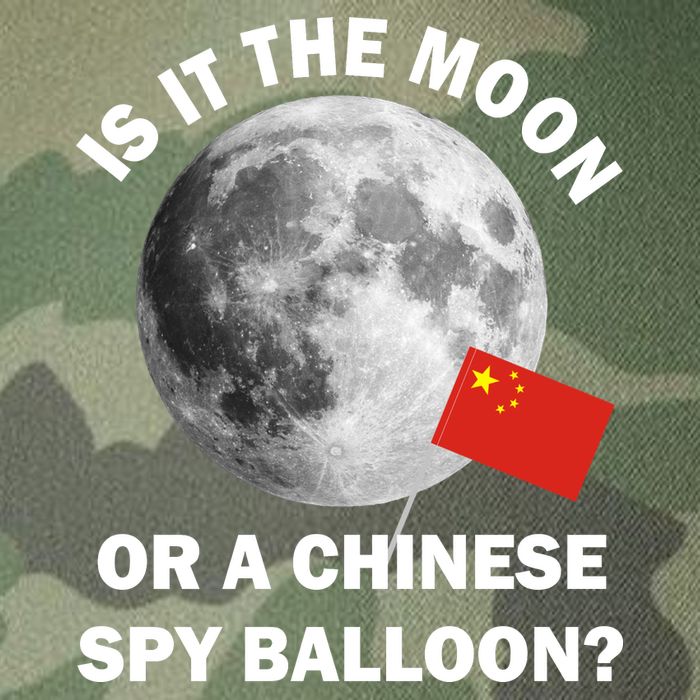 Is It The Moon Or A Chinese Spy Balloon Legacy Tie Dye Trucker Hat
