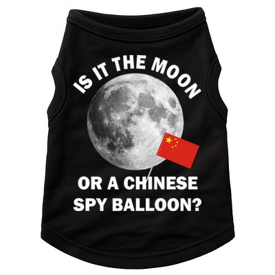 Is It The Moon Or A Chinese Spy Balloon Doggie Tank