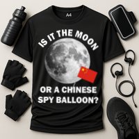 Is It The Moon Or A Chinese Spy Balloon Performance Shirt