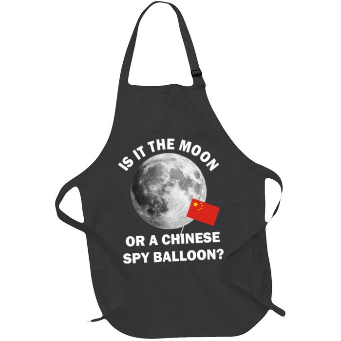 Is It The Moon Or A Chinese Spy Balloon Apron