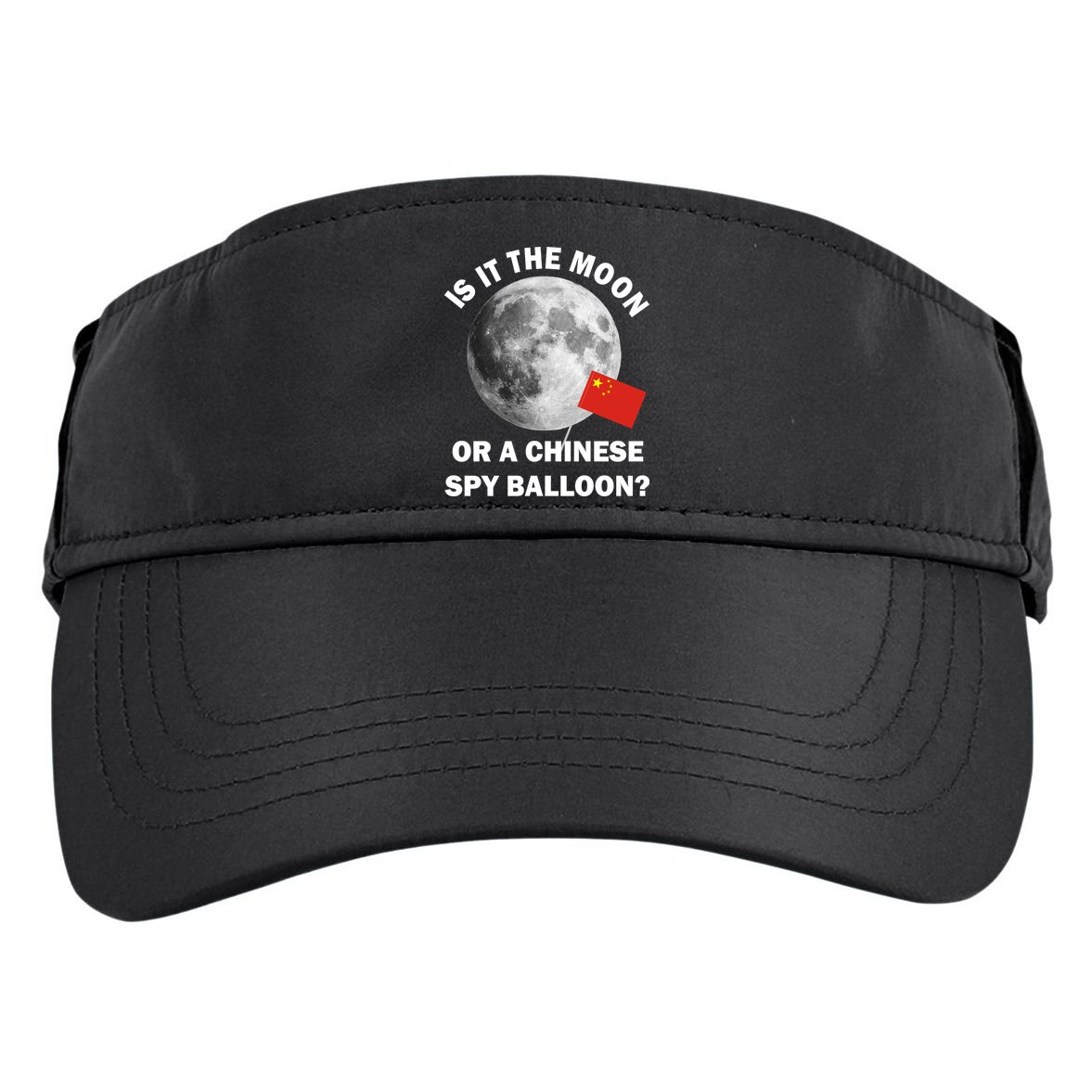 Is It The Moon Or A Chinese Spy Balloon Adult Drive Performance Visor
