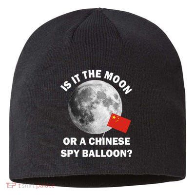 Is It The Moon Or A Chinese Spy Balloon Sustainable Beanie