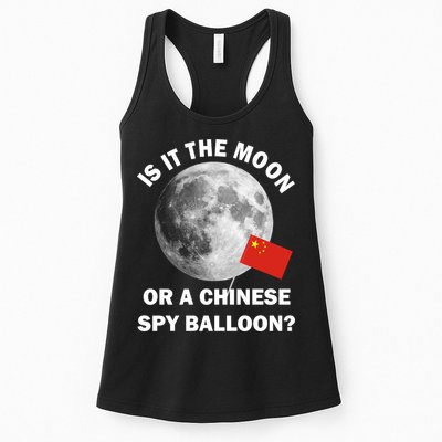 Is It The Moon Or A Chinese Spy Balloon Womens Tank Top