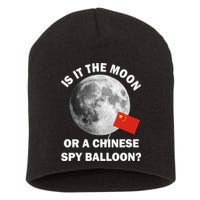 Is It The Moon Or A Chinese Spy Balloon Short Acrylic Beanie