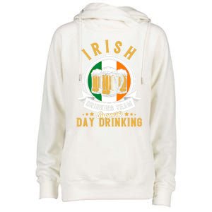 Irish Ing Team Supports Day Ing Ireland Gift Womens Funnel Neck Pullover Hood