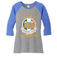 Irish Ing Team Supports Day Ing Ireland Gift Women's Tri-Blend 3/4-Sleeve Raglan Shirt