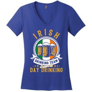 Irish Ing Team Supports Day Ing Ireland Gift Women's V-Neck T-Shirt