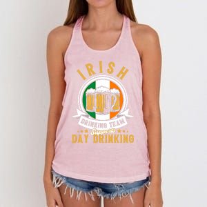 Irish Ing Team Supports Day Ing Ireland Gift Women's Knotted Racerback Tank