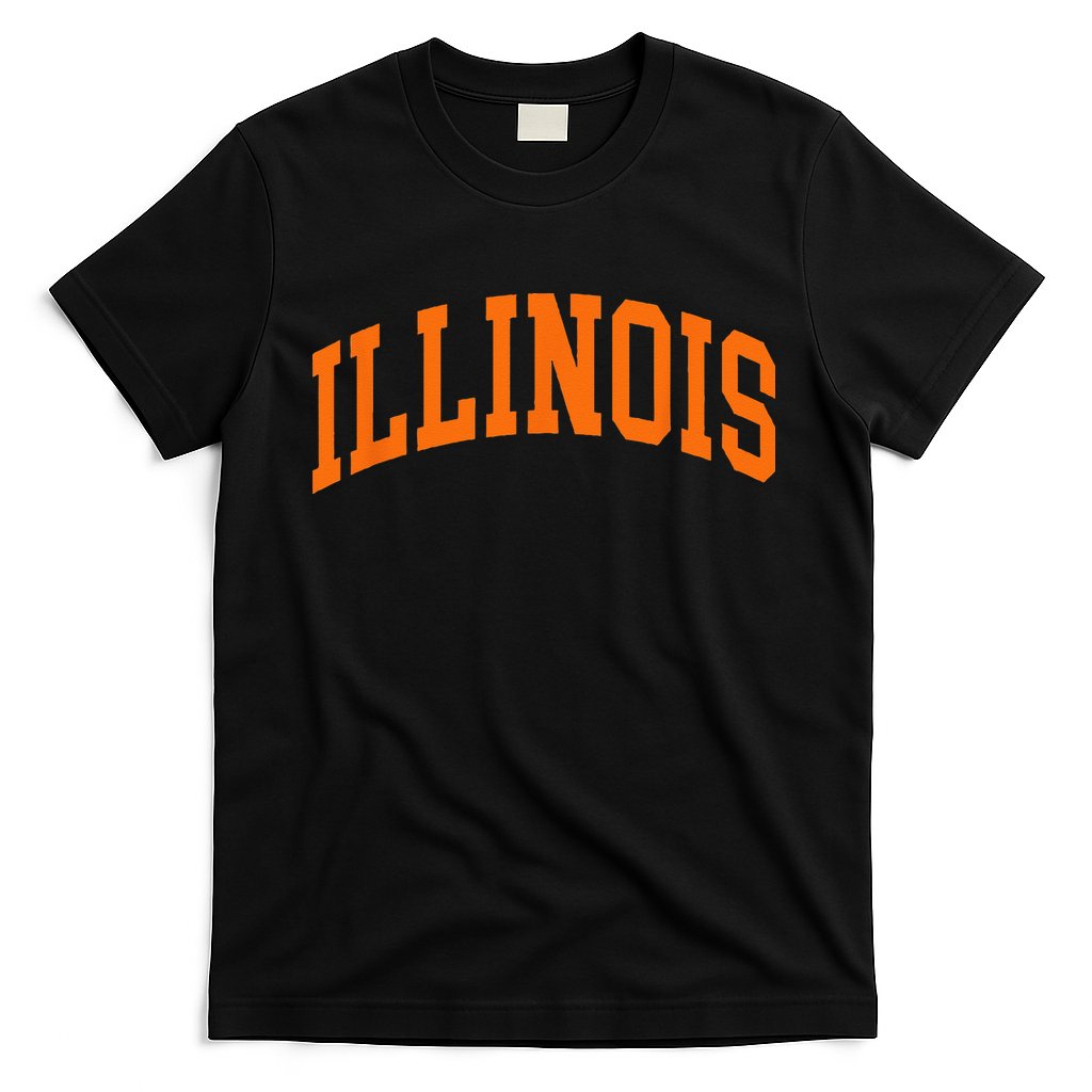 Illinois IL Throwback Design Classic T-Shirt