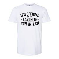 Its Im The Favorite Son In Law Vintage Softstyle CVC T-Shirt