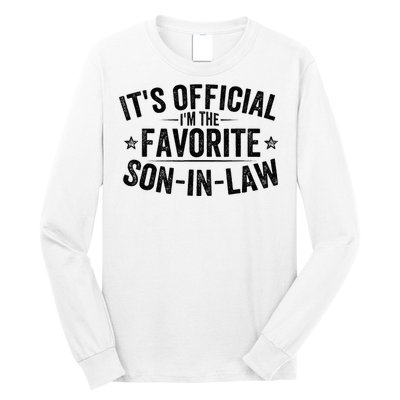 Its Im The Favorite Son In Law Vintage Long Sleeve Shirt