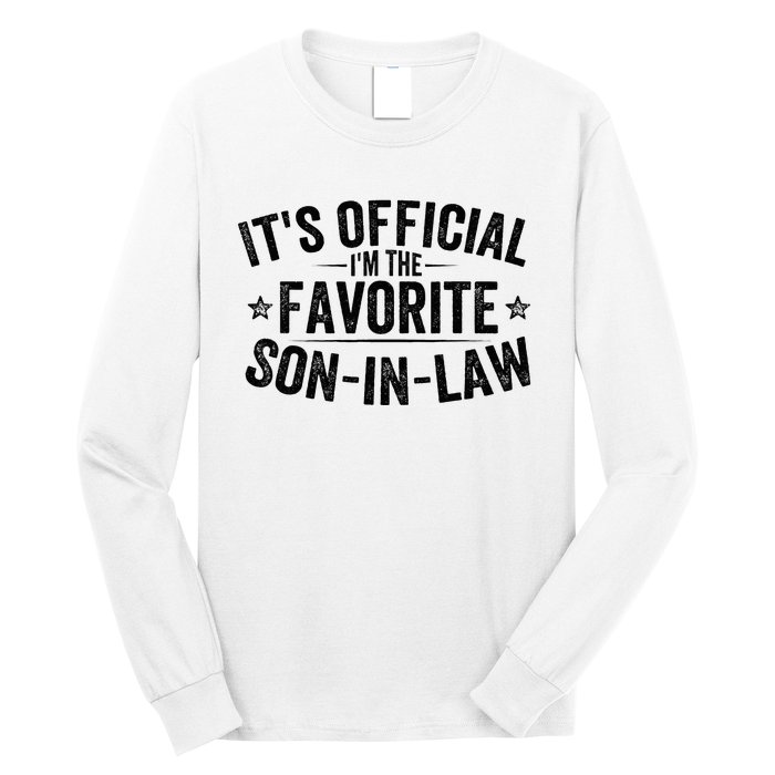 Its Im The Favorite Son In Law Vintage Long Sleeve Shirt