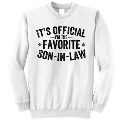 Its Im The Favorite Son In Law Vintage Sweatshirt