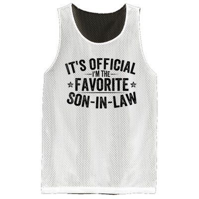 Its Im The Favorite Son In Law Vintage Mesh Reversible Basketball Jersey Tank