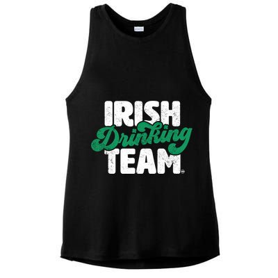 Irish Ing Team Funny Gift Ladies PosiCharge Tri-Blend Wicking Tank