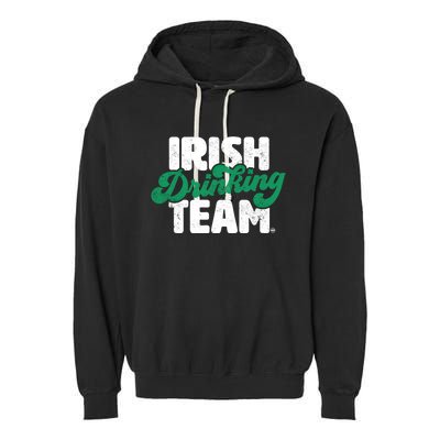 Irish Ing Team Funny Gift Garment-Dyed Fleece Hoodie