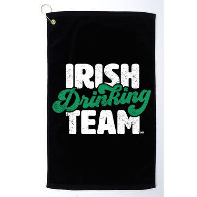 Irish Ing Team Funny Gift Platinum Collection Golf Towel