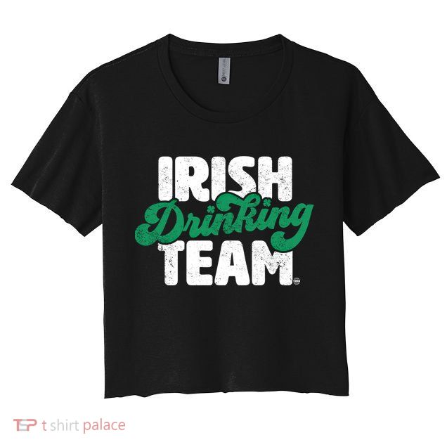 Irish Ing Team Funny Gift Crop Top