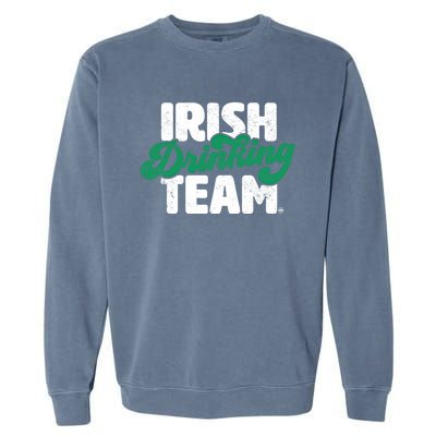 Irish Ing Team Funny Gift Garment-Dyed Sweatshirt