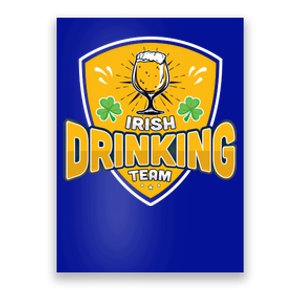 Irish Ing Team Cute Gift St Patrick's Day Ing Gift Funny Gift Poster