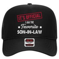 Its Im The Favorite Son In Law High Crown Mesh Back Trucker Hat