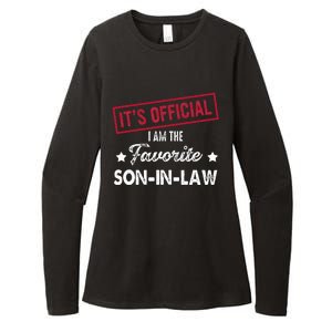 Its Im The Favorite Son In Law Womens CVC Long Sleeve Shirt