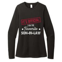 Its Im The Favorite Son In Law Womens CVC Long Sleeve Shirt