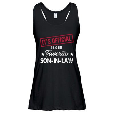 Its Im The Favorite Son In Law Ladies Essential Flowy Tank