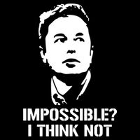 Impossible I Think Not Elon Musk Wool Snapback Cap