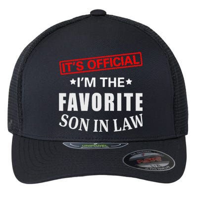 Its Im The Favorite Son In Law Flexfit Unipanel Trucker Cap