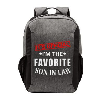 Its Im The Favorite Son In Law Vector Backpack