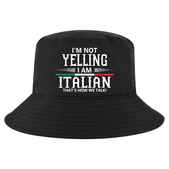 Italian Cool Comfort Performance Bucket Hat