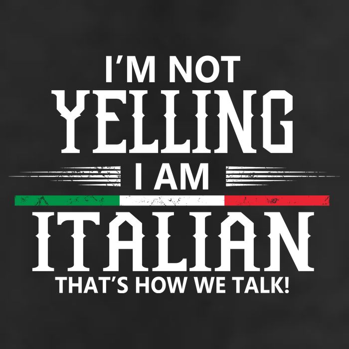 Italian 7 Panel Mesh Trucker Snapback Hat