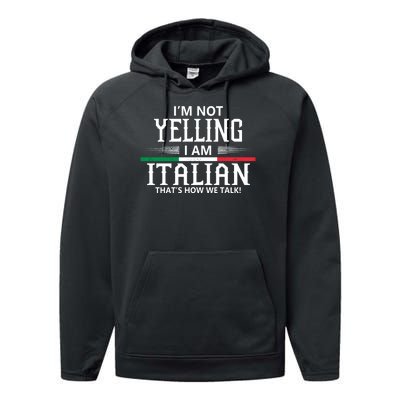 Italian Performance Fleece Hoodie