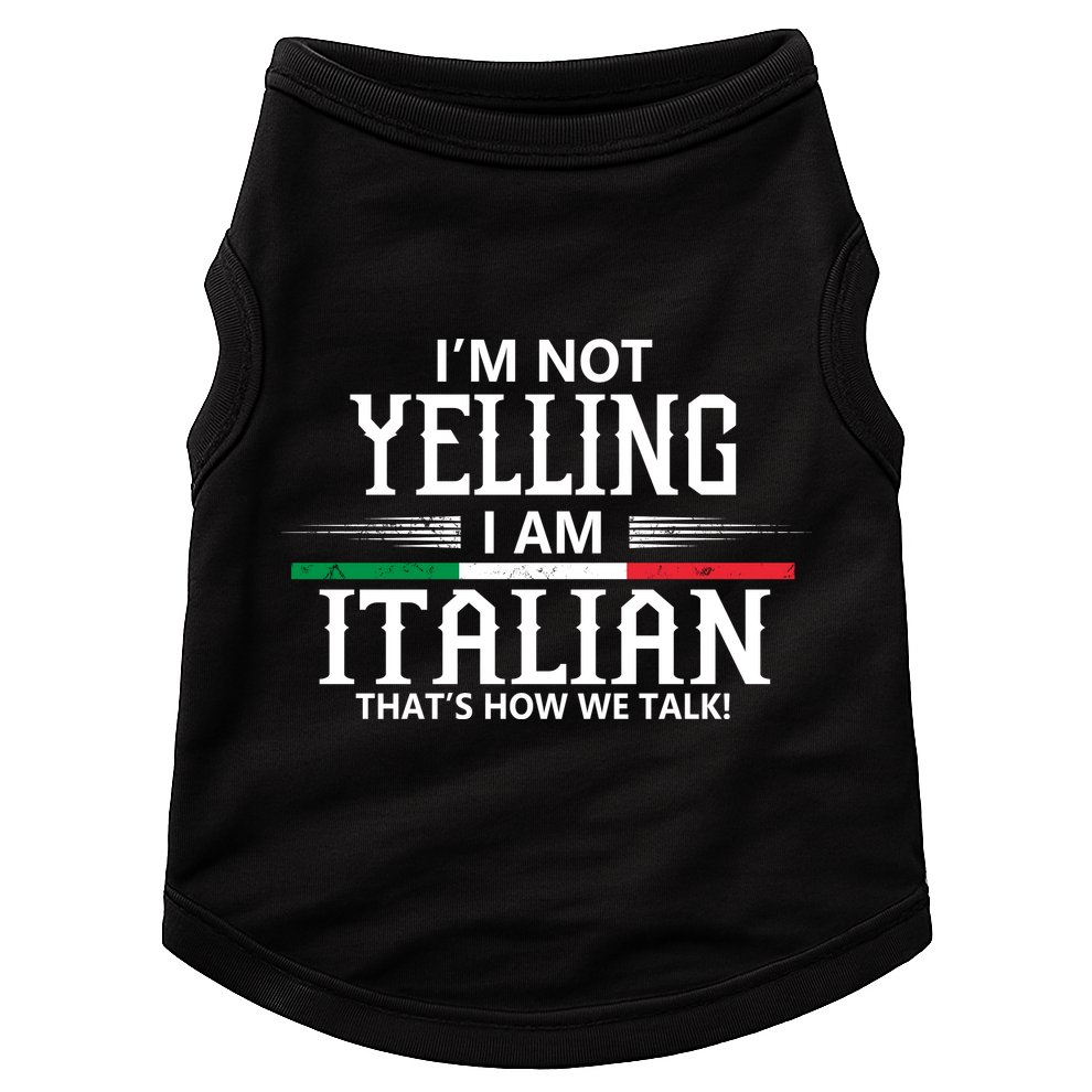 Italian Doggie Tank