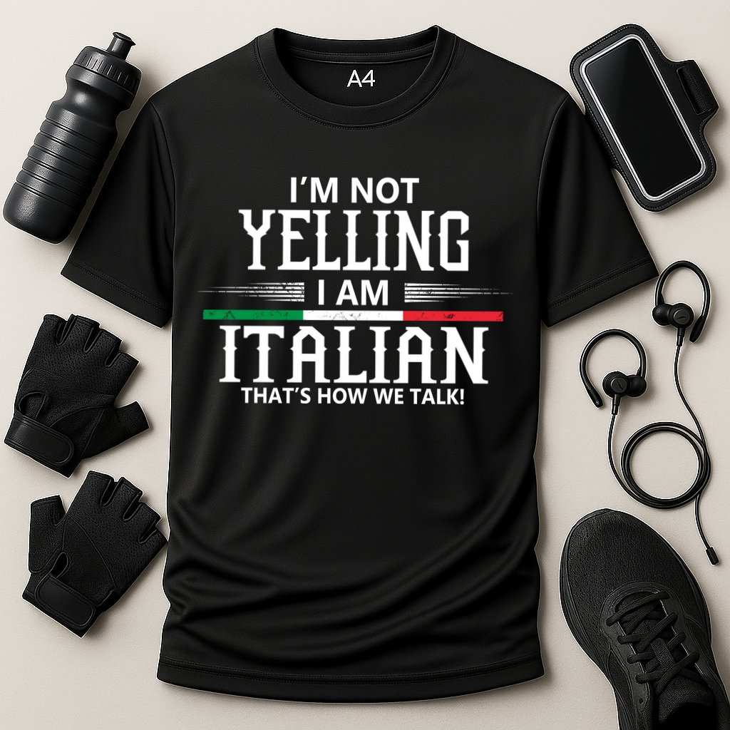 Italian Cooling Performance Crew T-Shirt