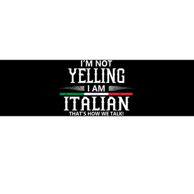 Italian Bumper Sticker