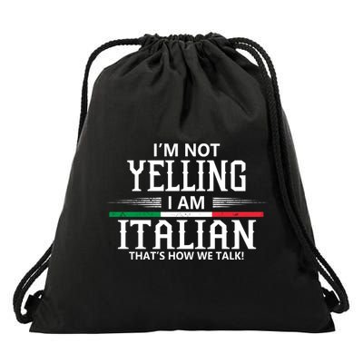 Italian Drawstring Bag