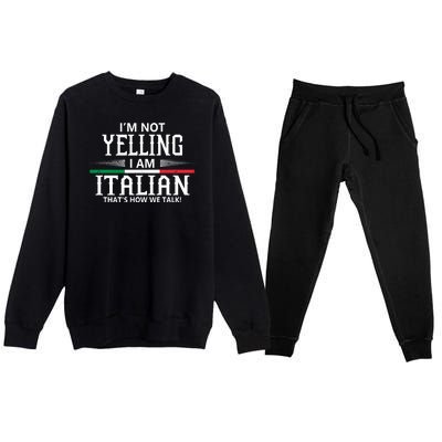 Italian Premium Crewneck Sweatsuit Set