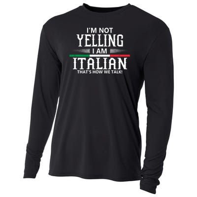 Italian Cooling Performance Long Sleeve Crew