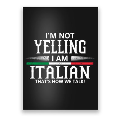Italian Poster