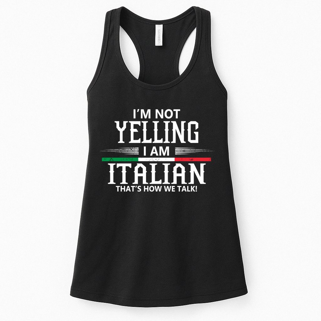 Italian Womens Tank Top