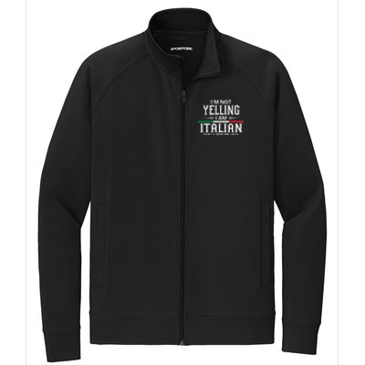 Italian Stretch Full-Zip Cadet Jacket