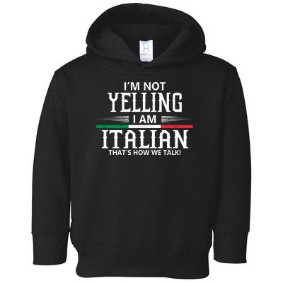 Italian Toddler Hoodie