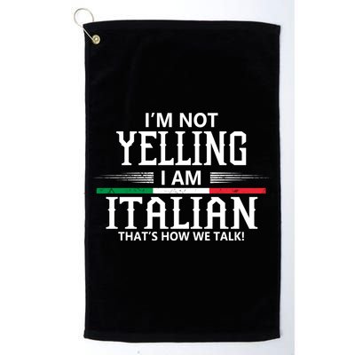 Italian Golf Towel