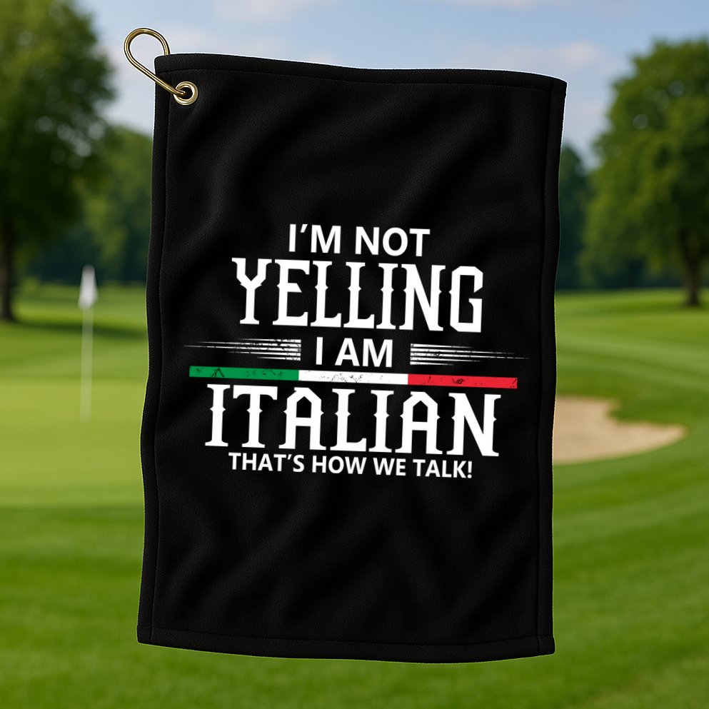 Italian Golf Towel