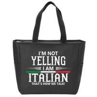 Italian Zip Tote Bag