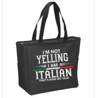 Italian Zip Tote Bag